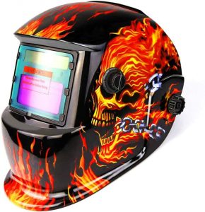 DEKOPRO Welding Helmet Solar Powered